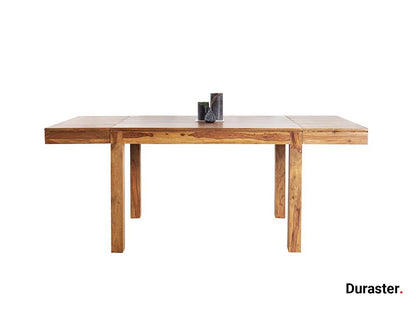 Dudi Furniture Rio Sheesham Wood Extendable Dining Table