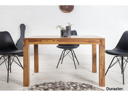 Dudi Furniture Rio Sheesham Wood Extendable Dining Table