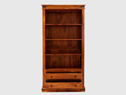 Dudi Furniture Torpedo Sheesham Wood Book Shelf