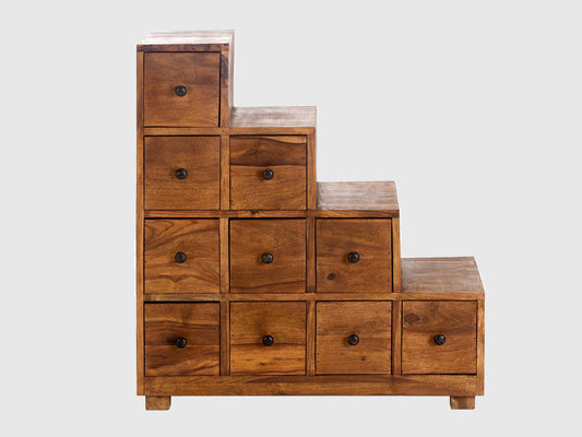 Dudi Furniture Torpedo Sheesham wood Chest of Drawers