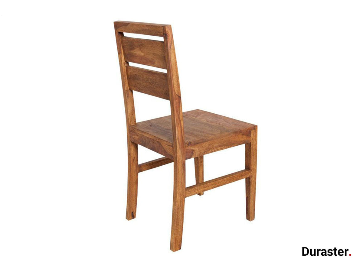 Dudi Furniture Rio Solid Sheesham wood Set of Two Chairs