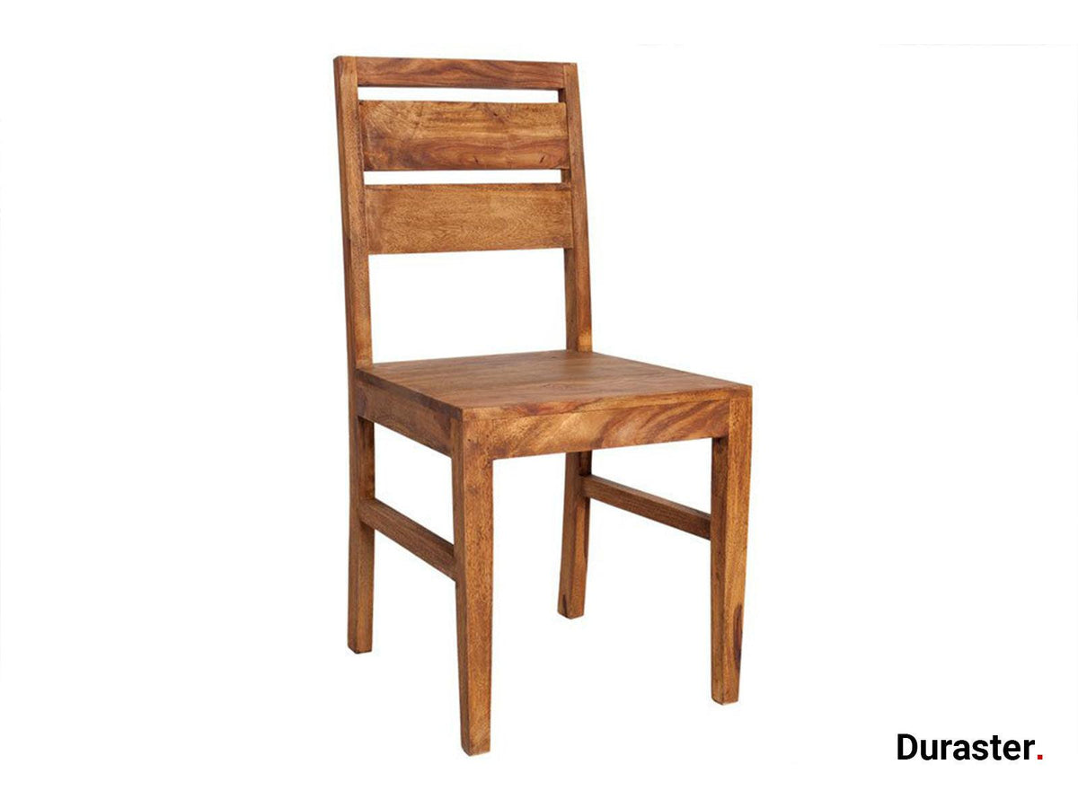 Dudi Furniture Rio Solid Sheesham wood Set of Two Chairs