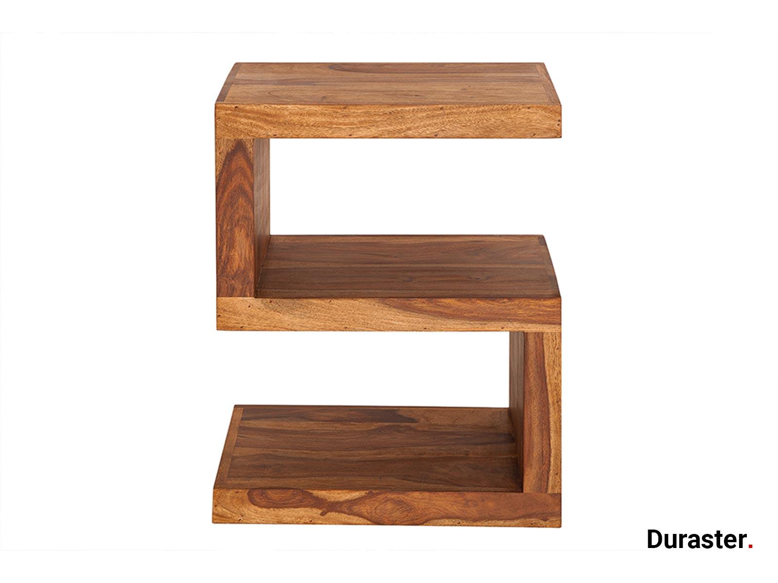 Dudi Furniture Torpedo Sheesham Wood Side Table