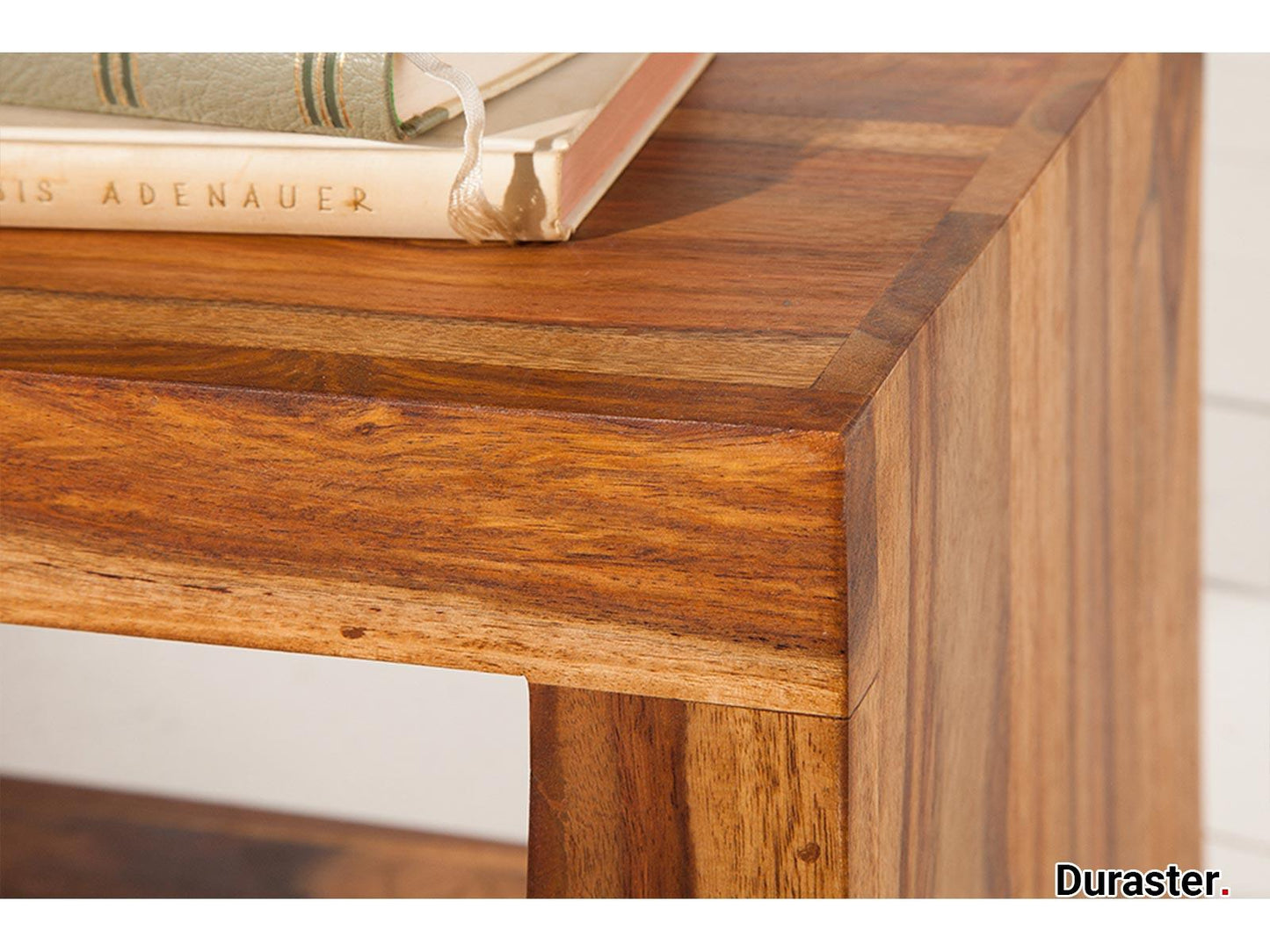 Dudi Furniture Torpedo Sheesham Wood Side Table