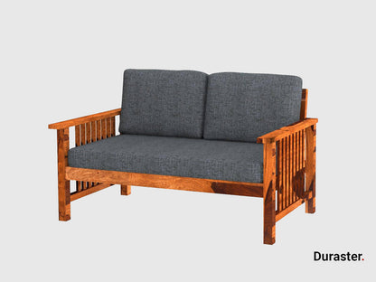 Dudi Furniture Ummed Modern Sheesham Wooden Sofa Set
