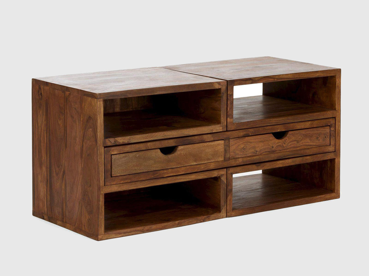 Dudi Furniture Ummed Modern Sheesham wood T.V. Unit