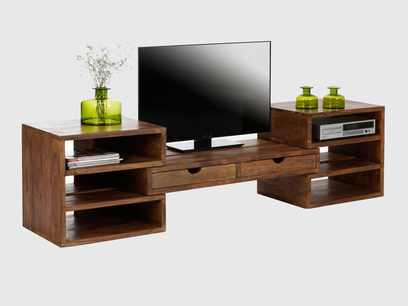 Dudi Furniture Ummed Modern Sheesham wood T.V. Unit