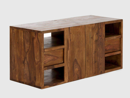 Dudi Furniture Ummed Modern Sheesham wood T.V. Unit