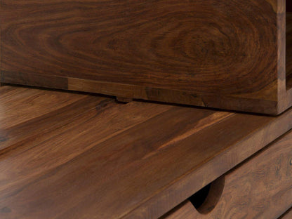 Dudi Furniture Ummed Modern Sheesham wood T.V. Unit