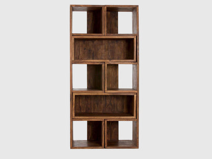 Dudi Furniture Ummed Modern Sheesham wooden Bookshelf