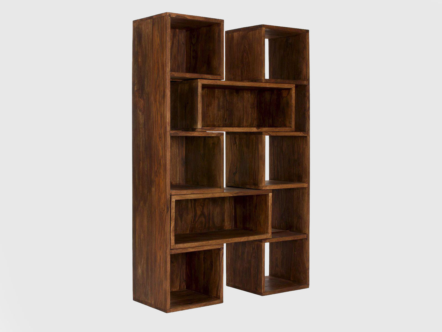 Dudi Furniture Ummed Modern Sheesham wooden Bookshelf