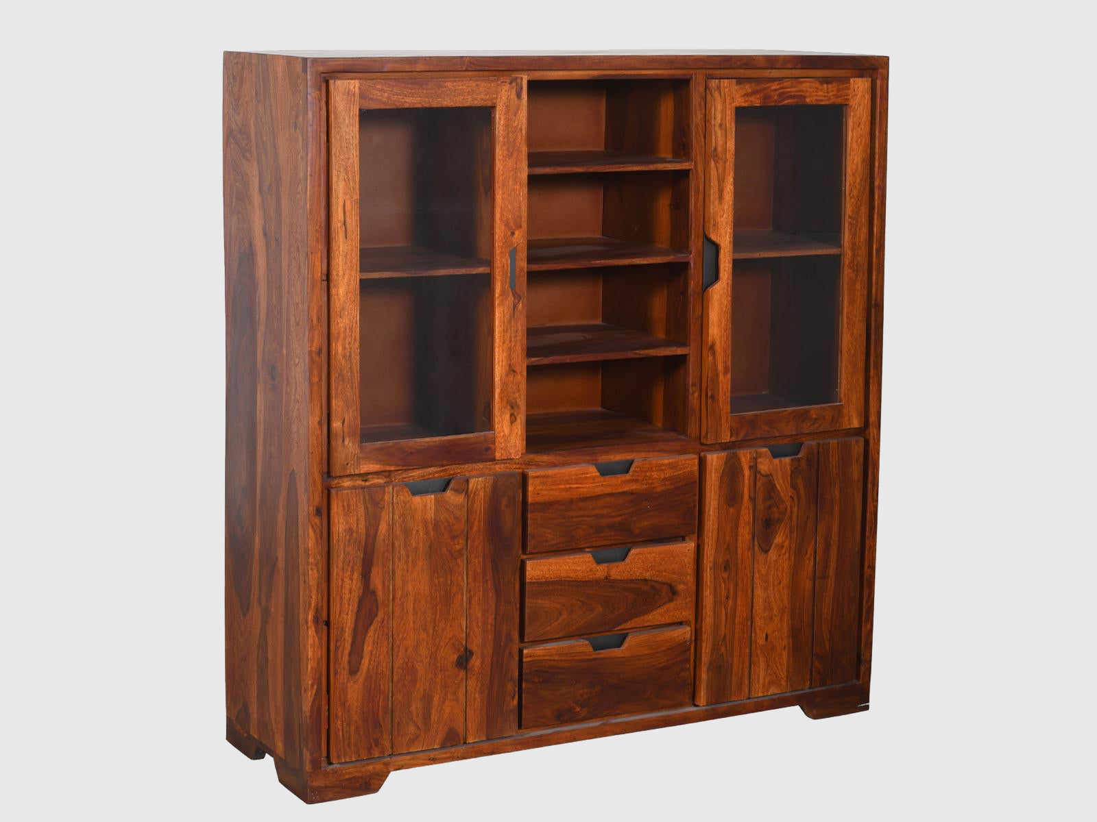 Dudi Furniture Ummed Solid Sheesham Wood Cabinet