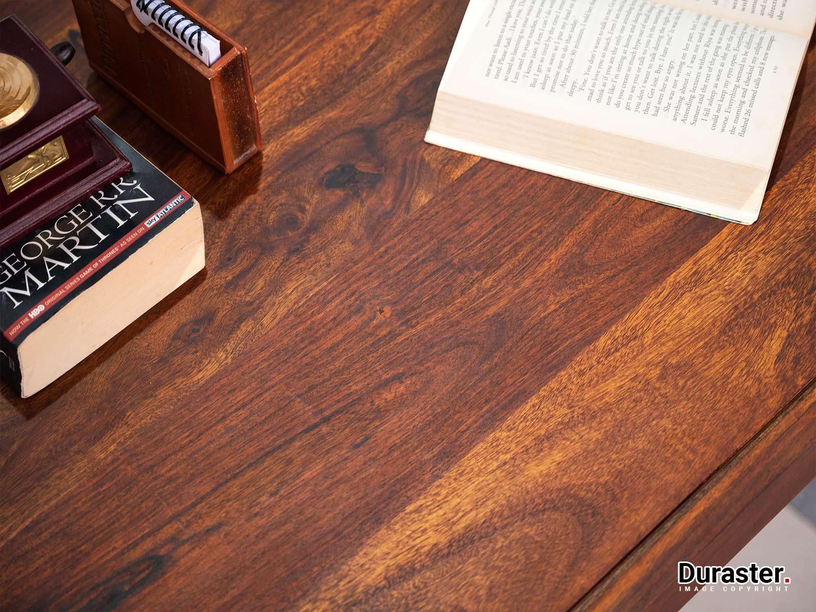 Dudi Furniture Ummed Solid Sheesham wood Study Desk with Storage