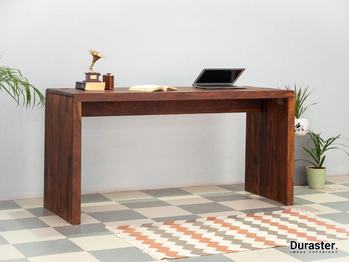 Dudi Furniture Ummed Solid Sheesham wood Study Desk with Storage