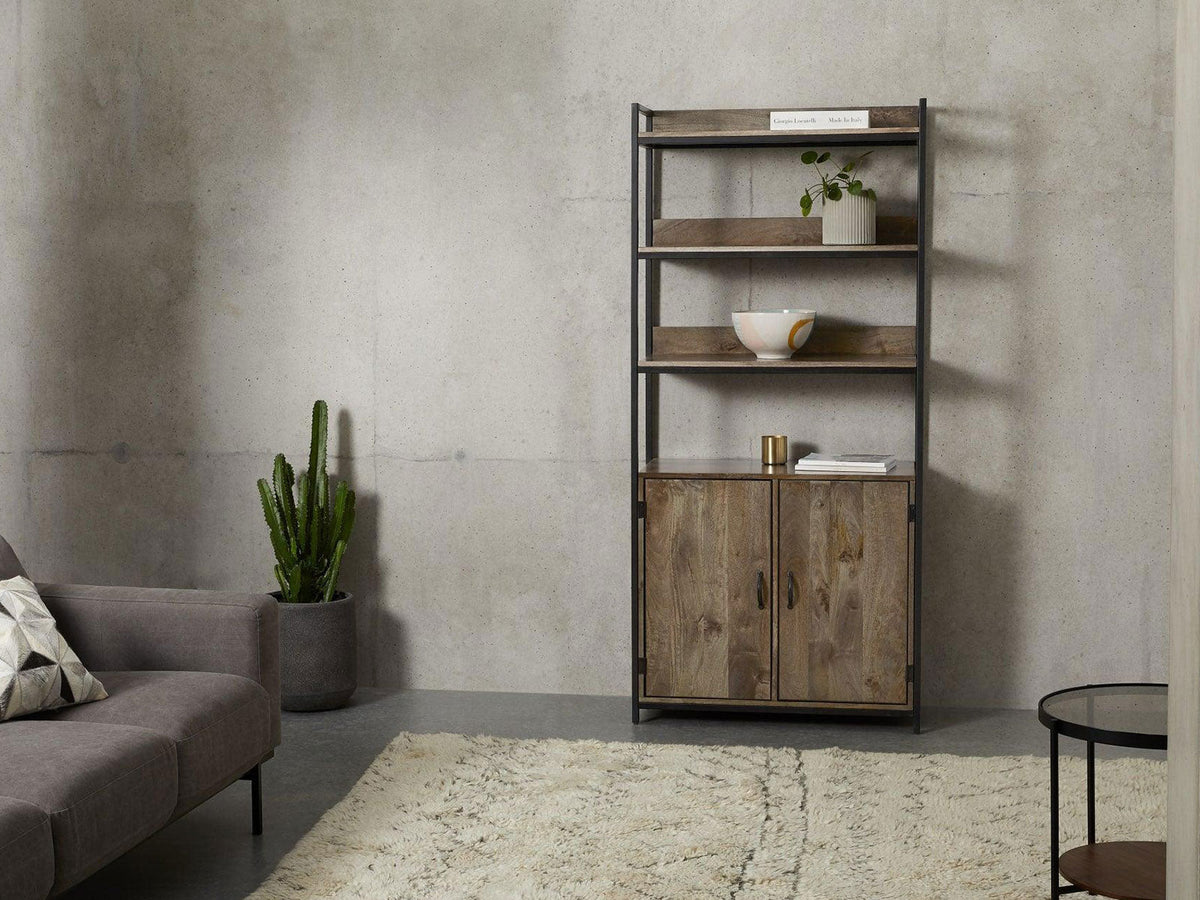Dudi Furniture Verge Wooden Bookshelf
