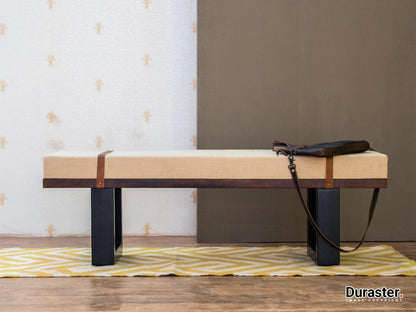 Dudi Furniture Verge Living Room Bench with Iron Frame
