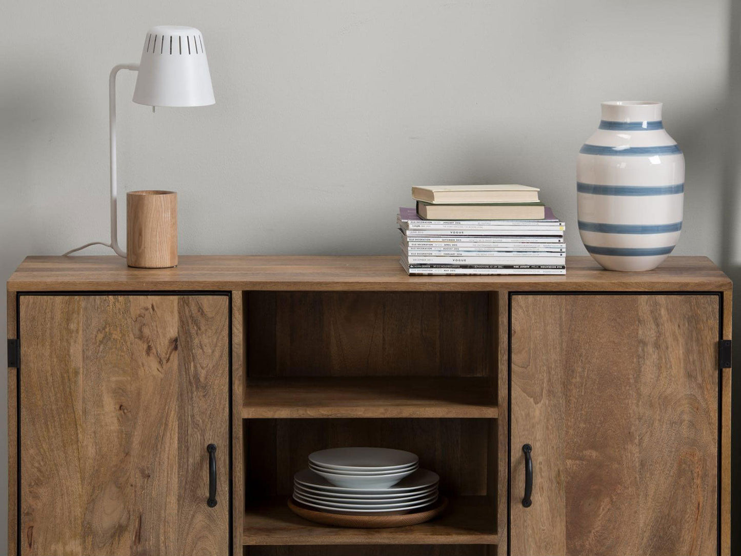 Dudi Furniture Verge Wooden Sideboard Cabinet
