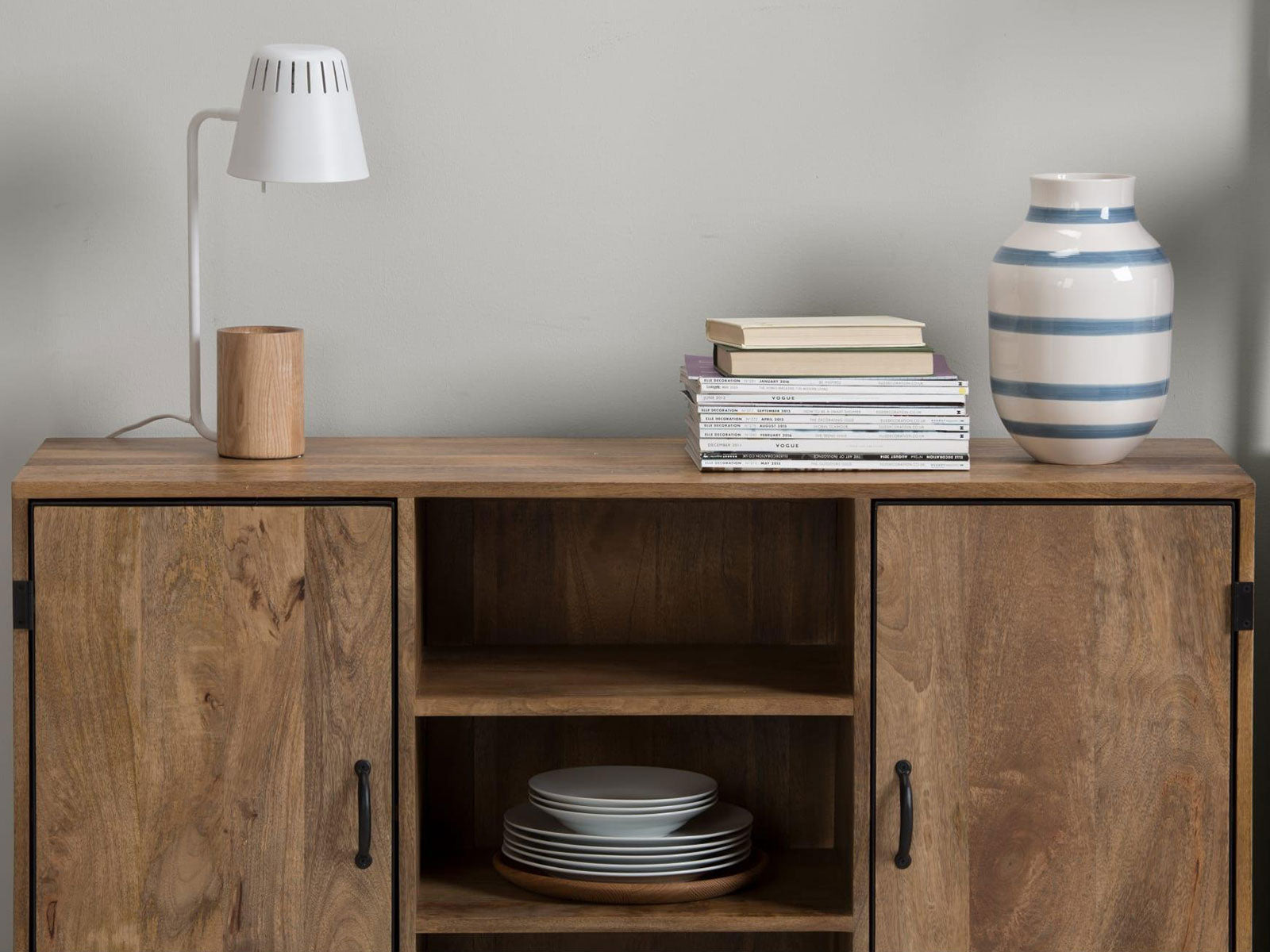 Dudi Furniture Verge Wooden Sideboard Cabinet