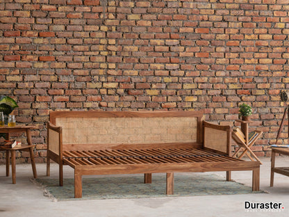 Dudi Furniture New York Wooden Sofa Cum Bed