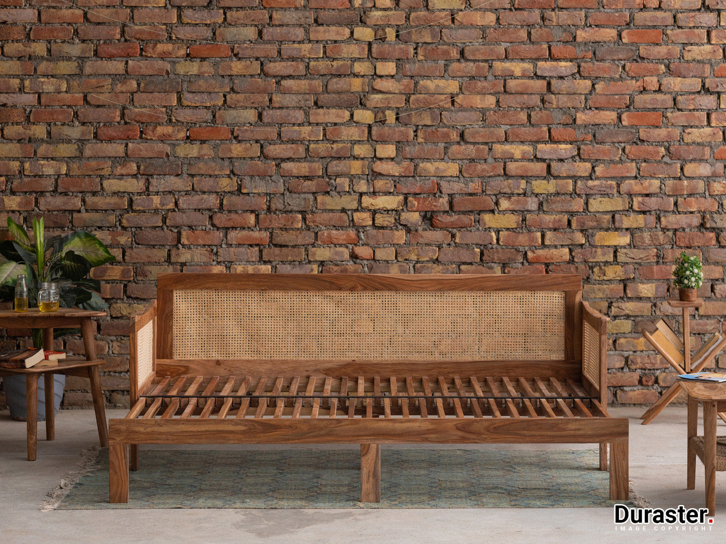 Dudi Furniture New York Wooden Sofa Cum Bed