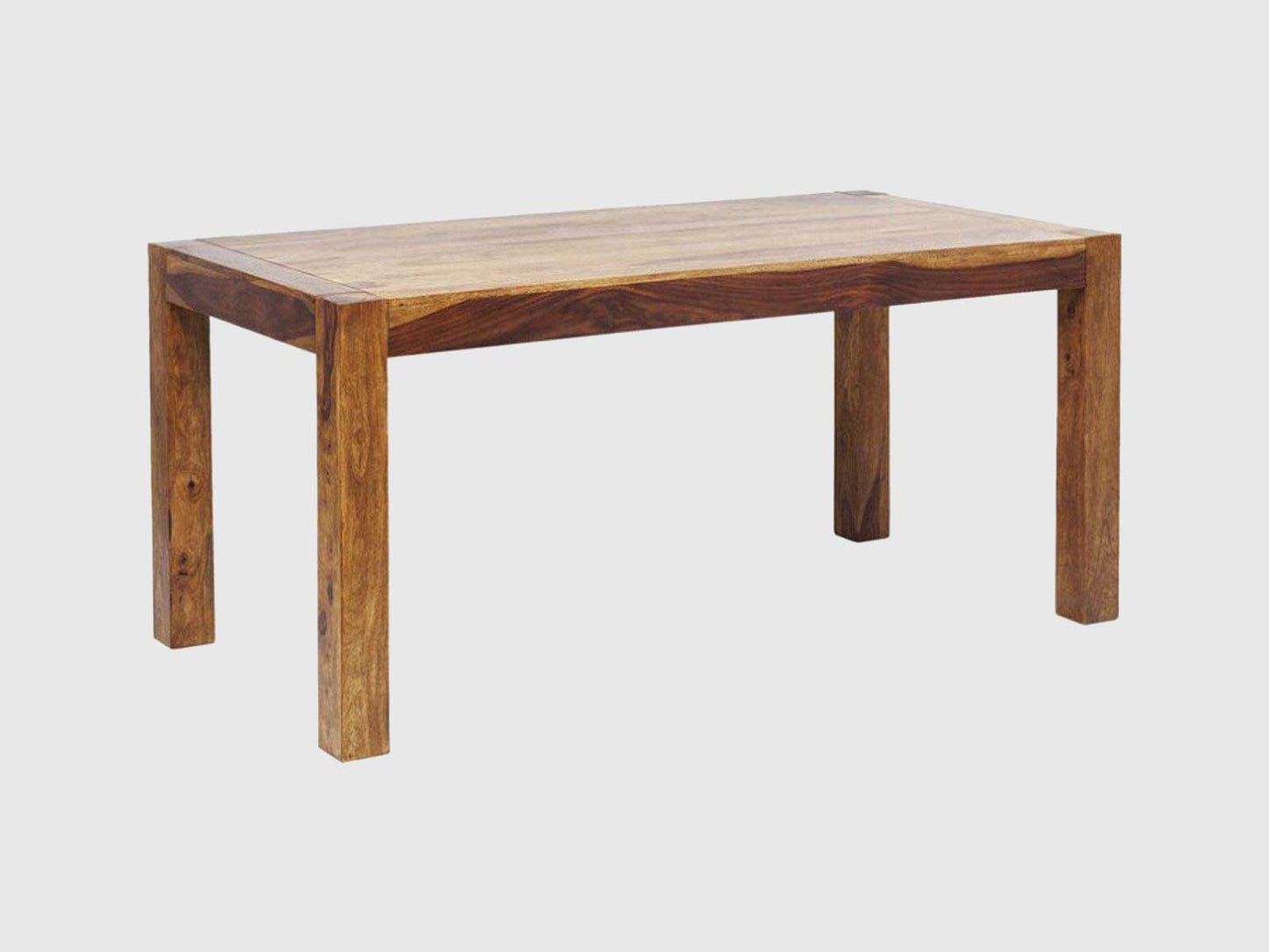 Dudi Furniture Vismit Modern Sheesham Wood Dining Table