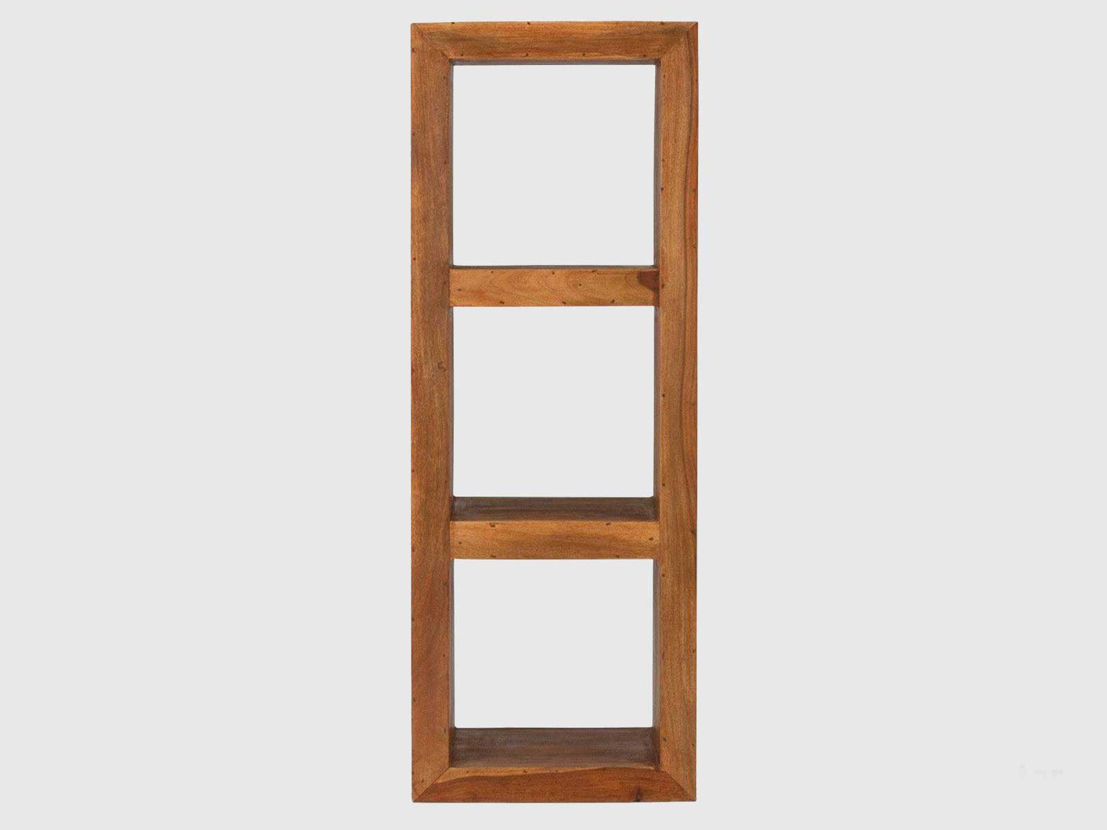 Dudi Furniture Vismit Modern sheesham Wood Room Divider Bookshelf