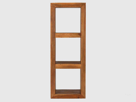 Dudi Furniture Vismit Modern sheesham Wood Room Divider Bookshelf