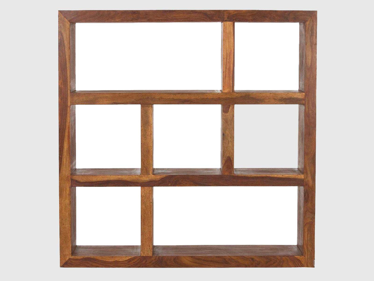 Dudi Furniture Vismit Modern sheesham wood Room Divider Bookshelf
