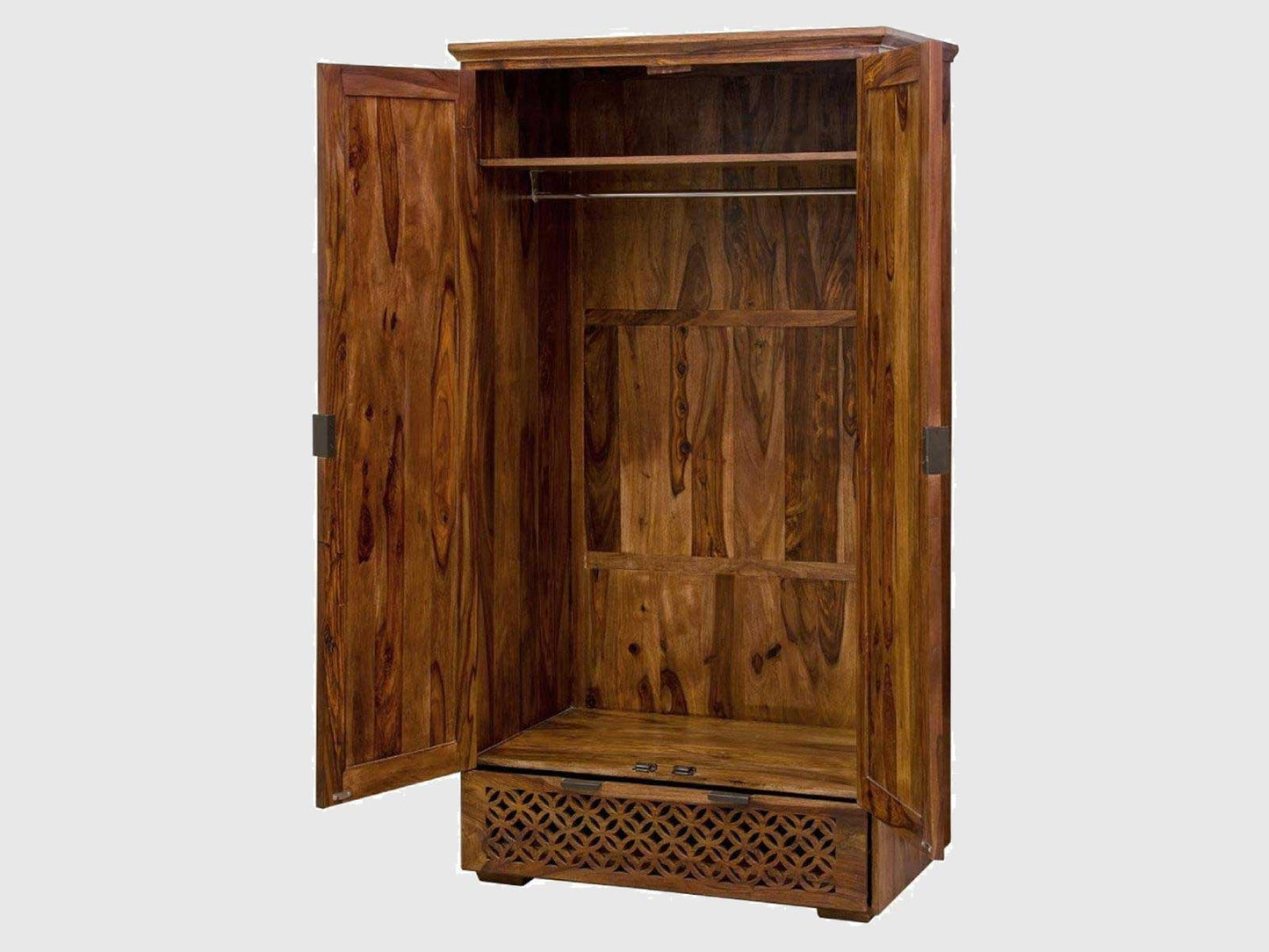 Dudi Furniture Vismit Sheesham Wood Spacious Cabinet