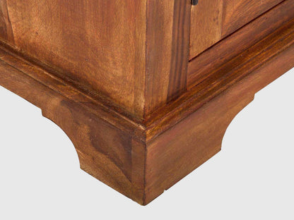 Dudi Furniture Vismit Solid Sheesham Wood Book Shelf