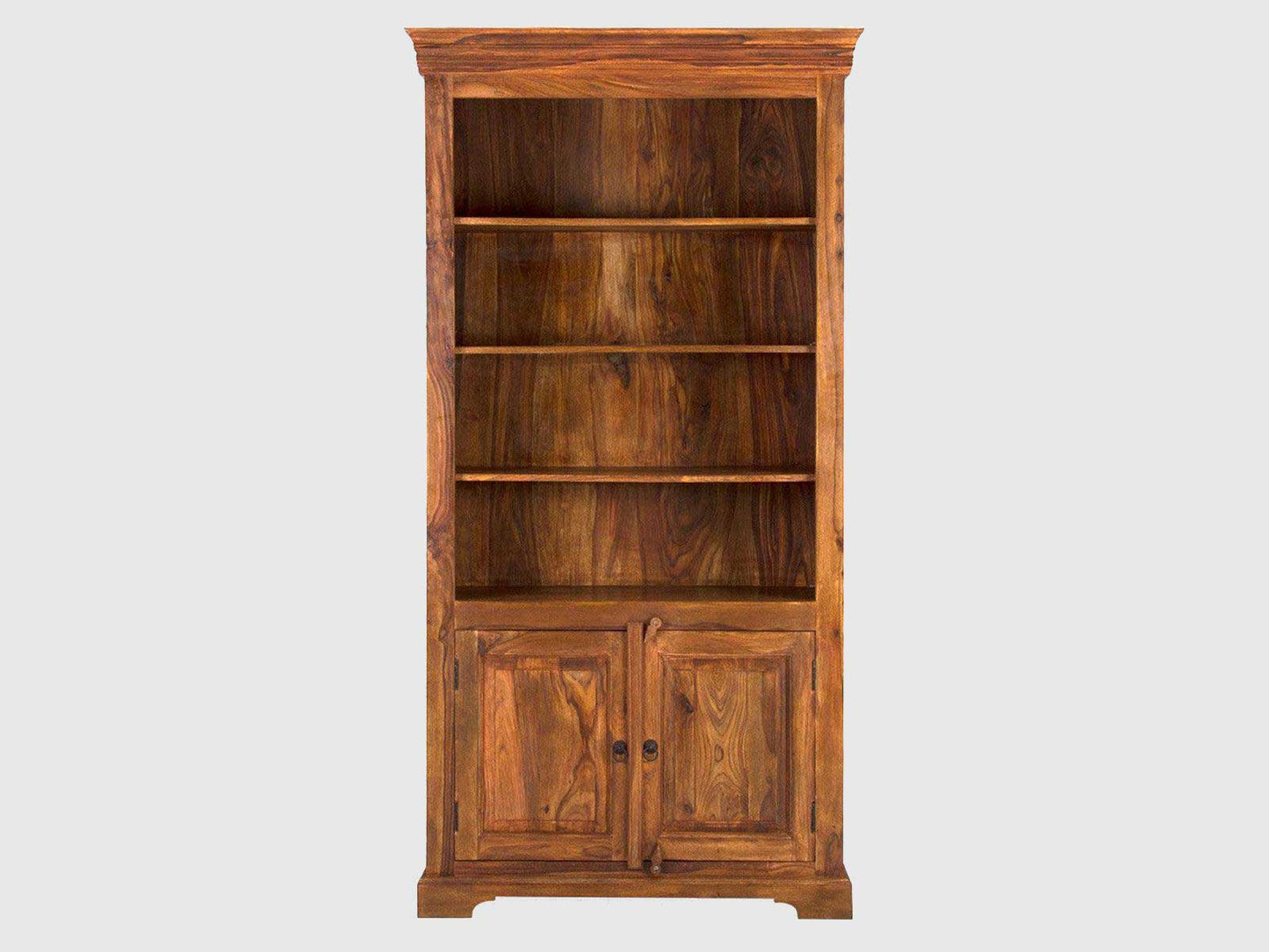 Dudi Furniture Vismit Solid Sheesham Wood Book Shelf