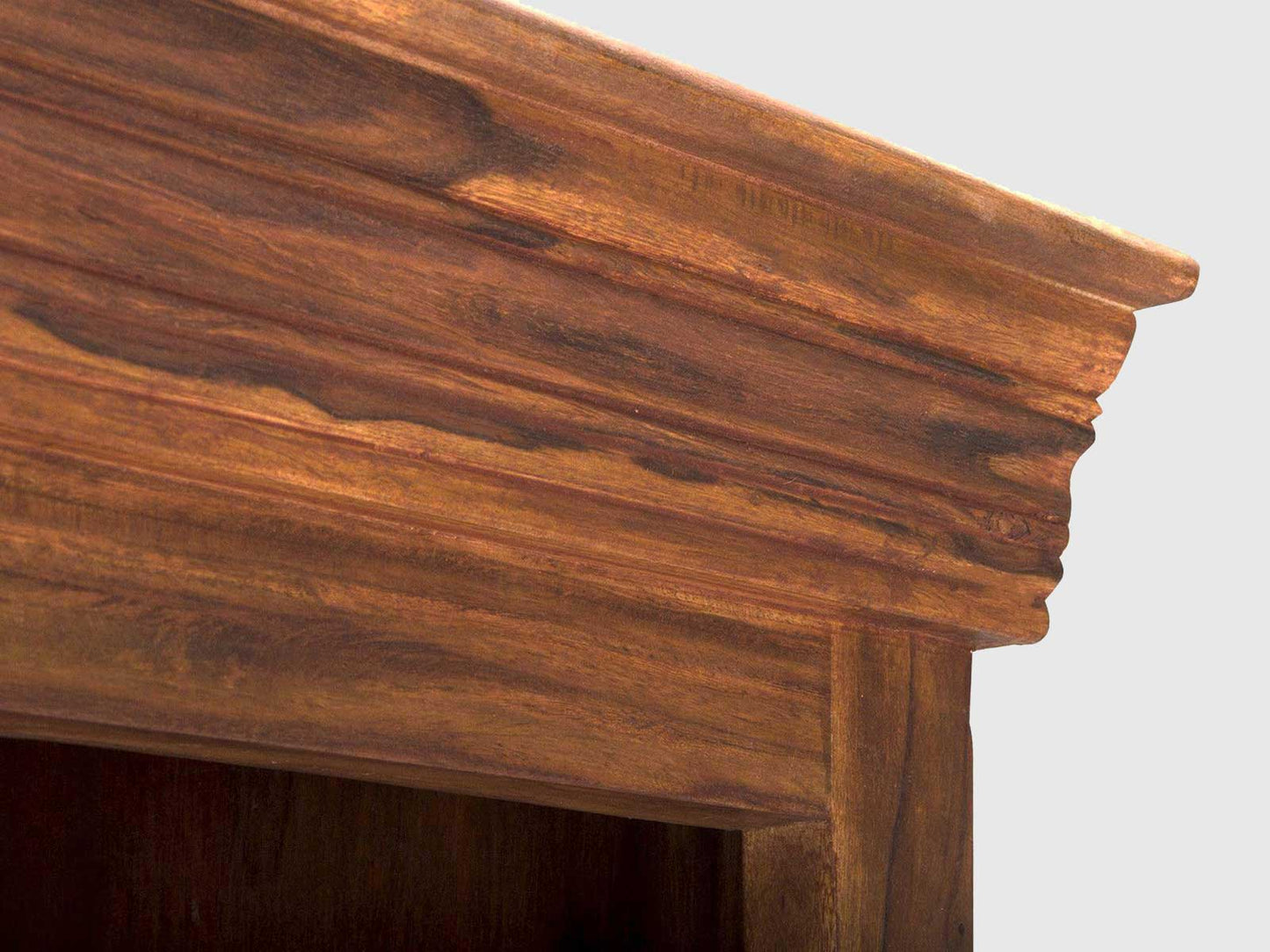 Dudi Furniture Vismit Solid Sheesham Wood Book Shelf