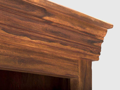 Dudi Furniture Vismit Solid Sheesham Wood Book Shelf