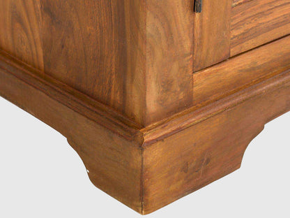 Dudi Furniture Vismit Solid Sheesham Wood Book Shelf