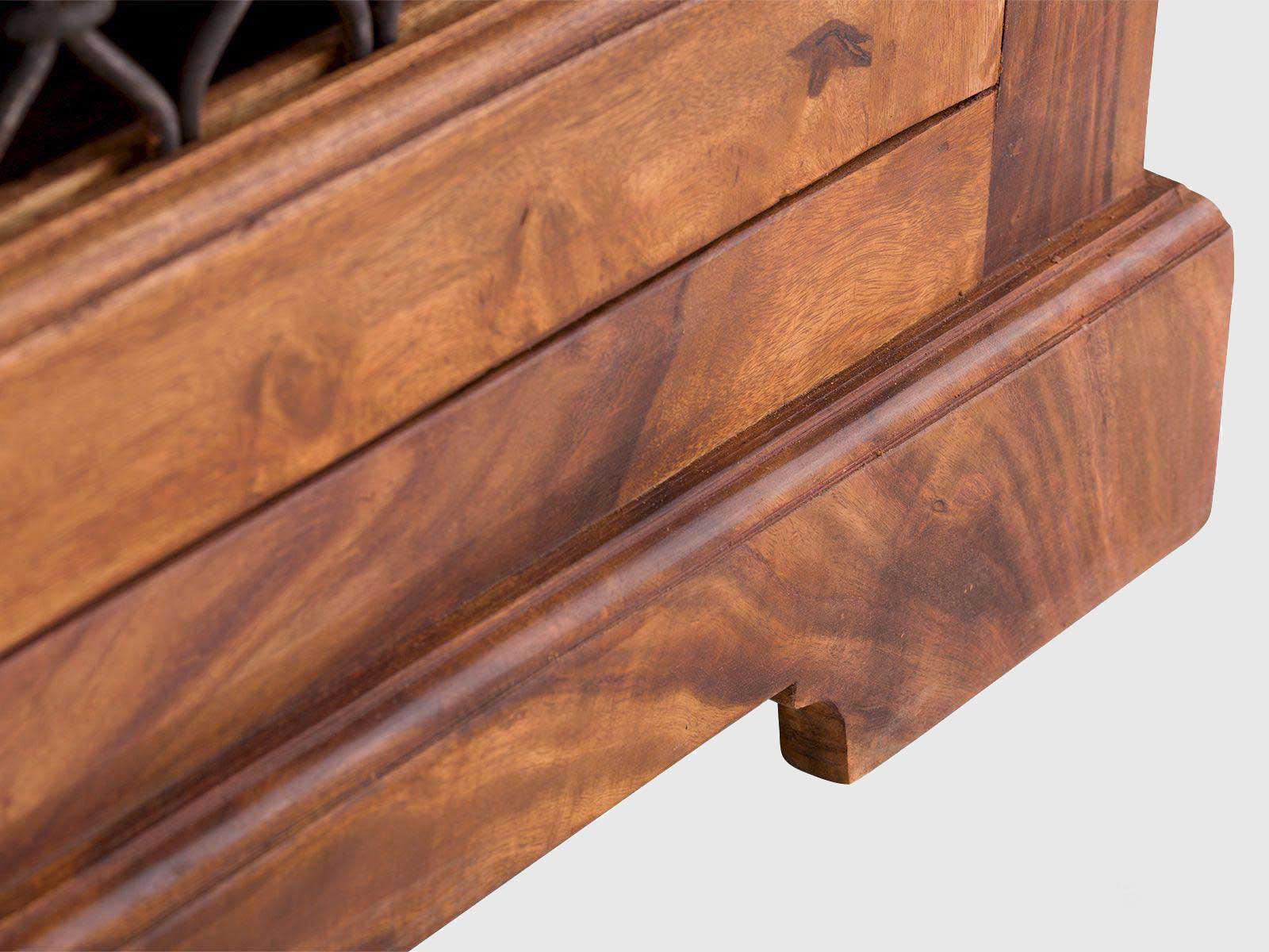 Dudi Furniture Vismit Solid Sheesham Wood Sideboard Cabinet