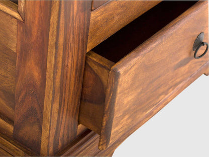 Dudi Furniture Vismit Solid Sheesham wood Book Shelf