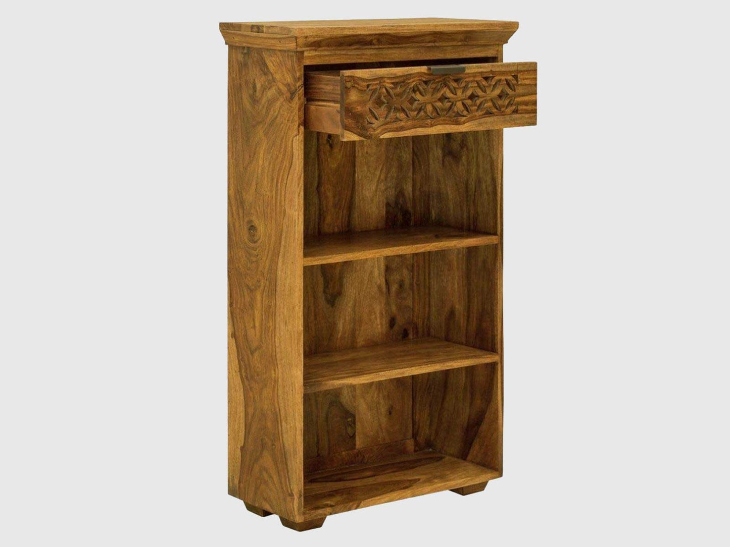 Dudi Furniture Vismit Solid Sheesham wood Book Shelf
