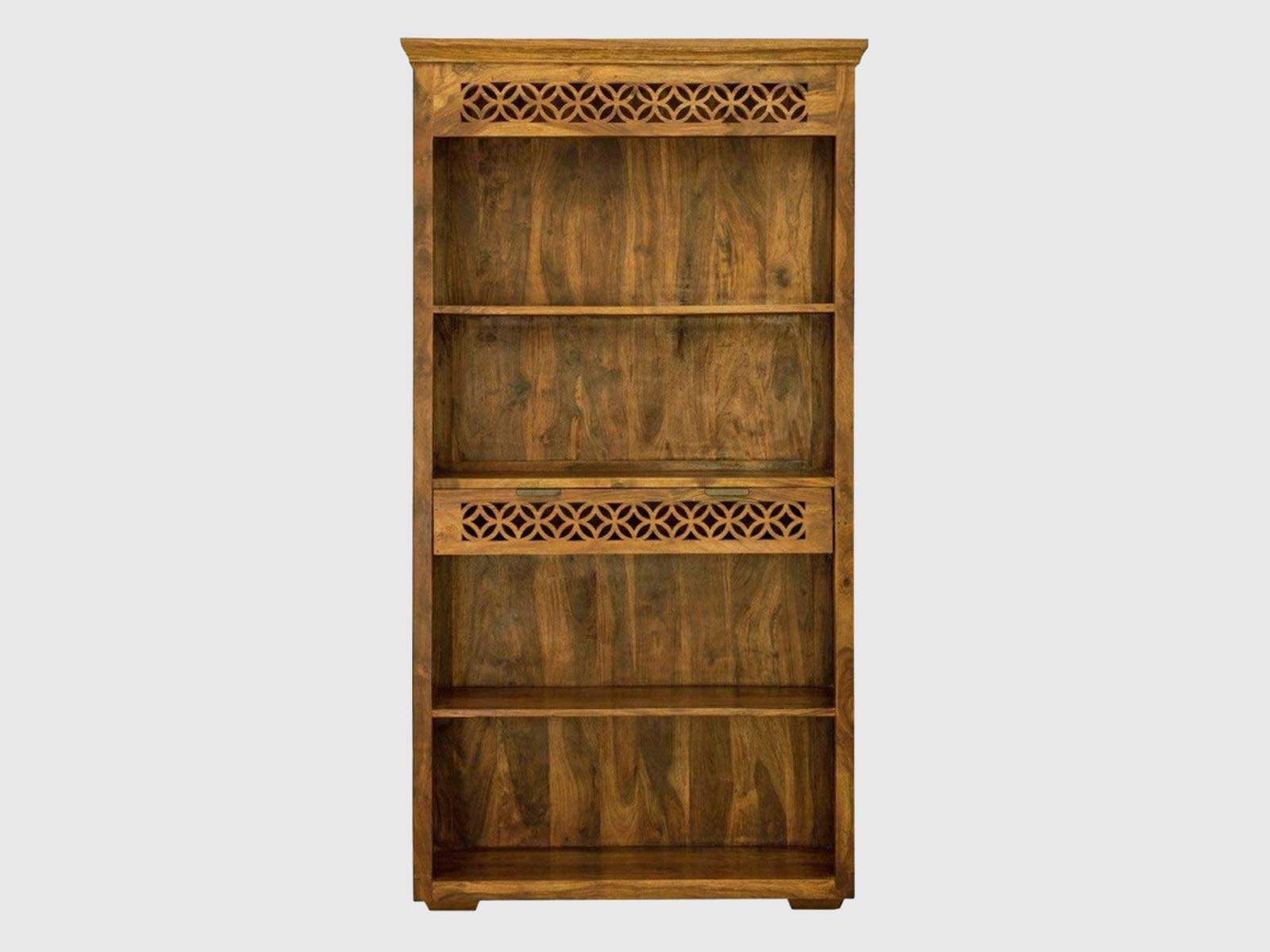 Dudi Furniture Vismit Solid Sheesham wood Book Shelf