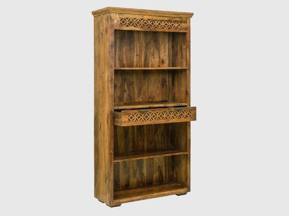 Dudi Furniture Vismit Solid Sheesham wood Book Shelf