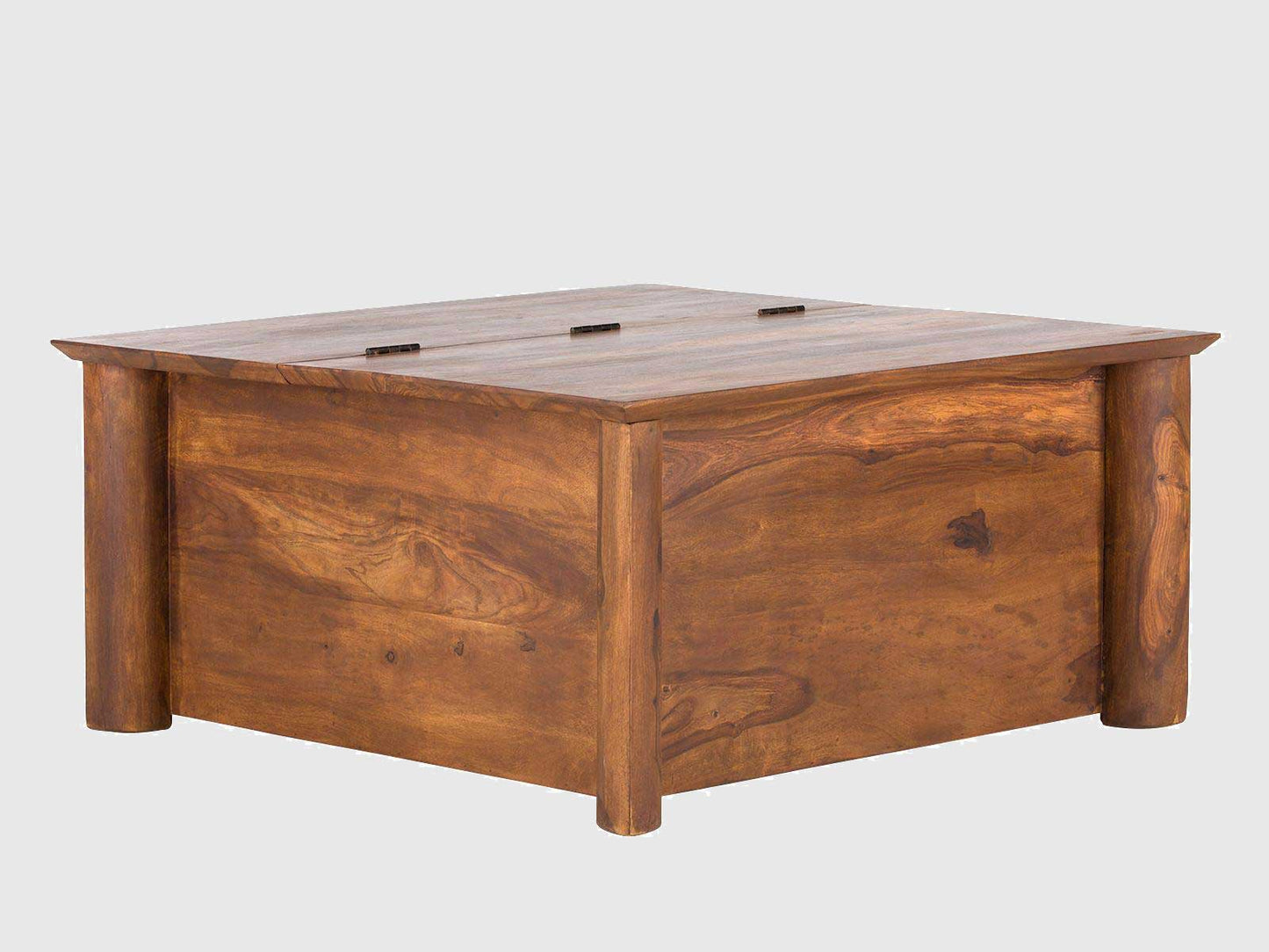 Dudi Furniture Vismit Solid Sheesham wood Coffee Table Chest