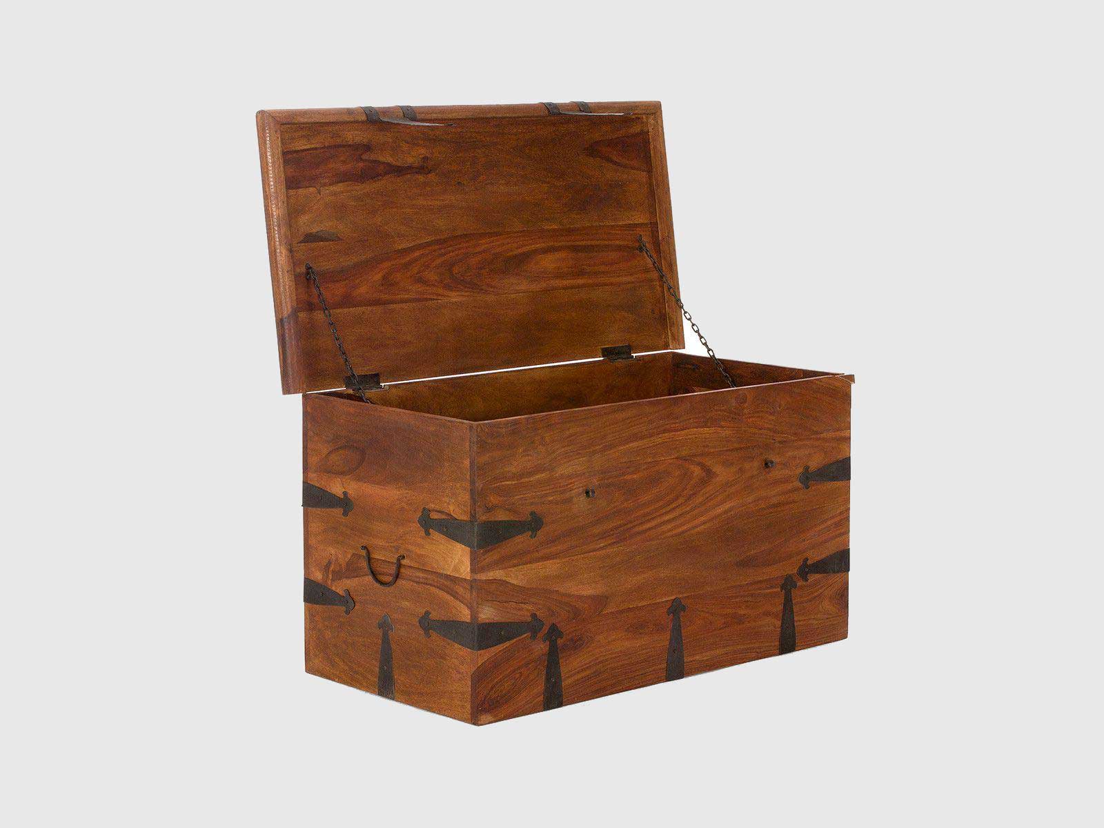 Dudi Furniture Vismit Solid Sheesham wood Colonial Style Storage