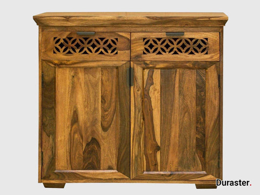 Dudi Furniture Vismit Solid Sheesham wood Sideboard Cabinet