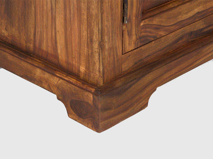 Dudi Furniture Vismit Solid Sheesham wood Sideboard Cabinet