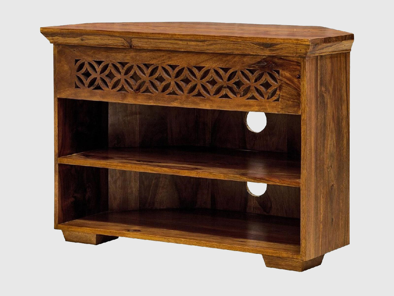 Dudi Furniture Vismit Solid Sheesham wood T.V. Unit