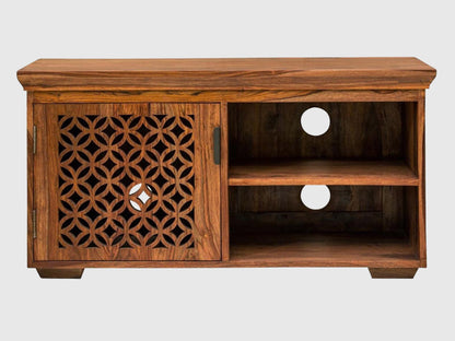 Dudi Furniture Vismit Solid Sheesham wood T.V. Unit