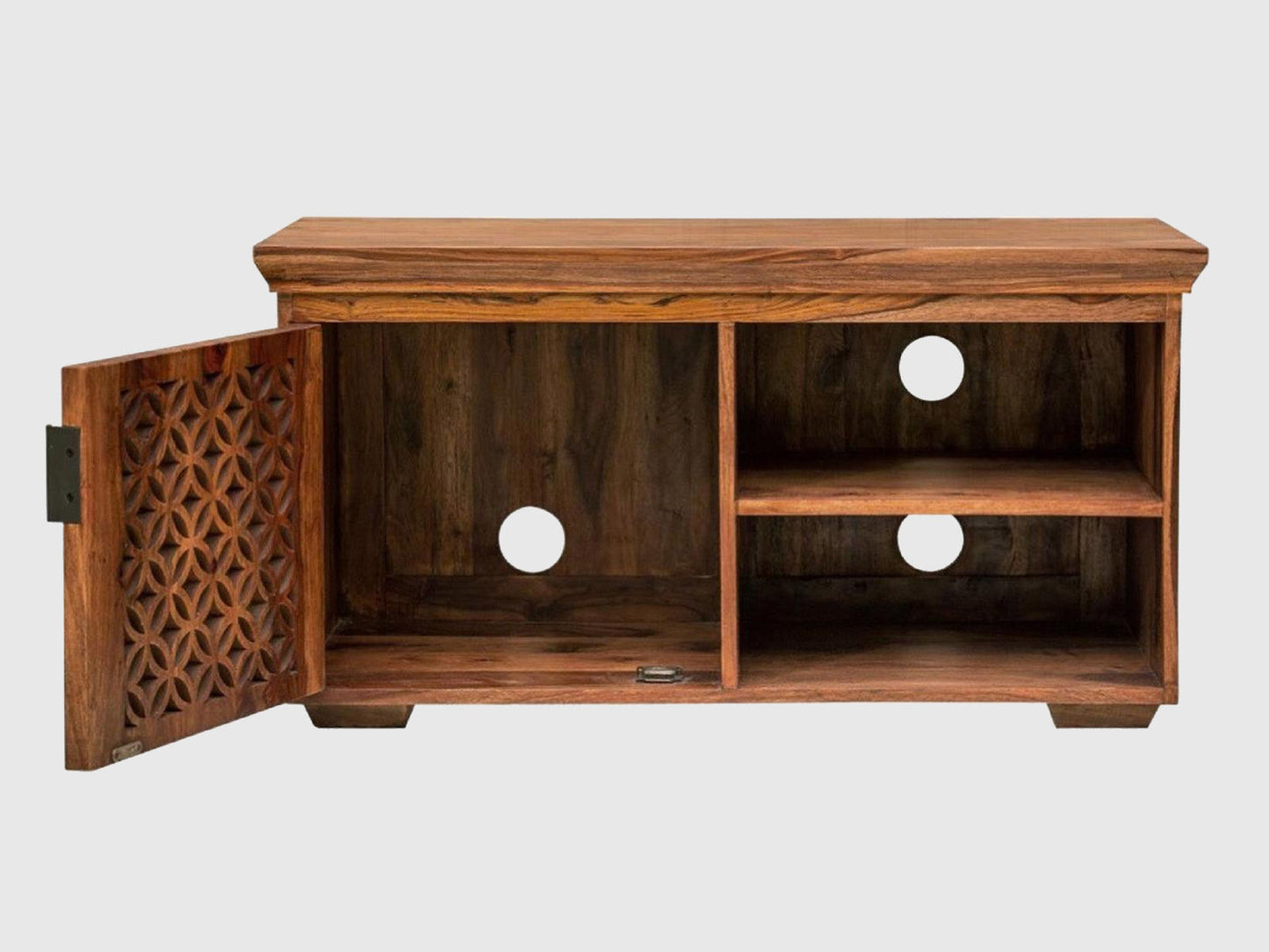 Dudi Furniture Vismit Solid Sheesham wood T.V. Unit