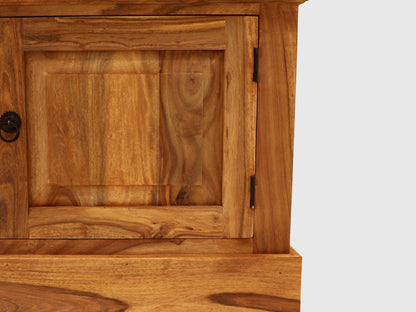 Dudi Furniture Vismit Solid Sheesham wood T.V. Unit