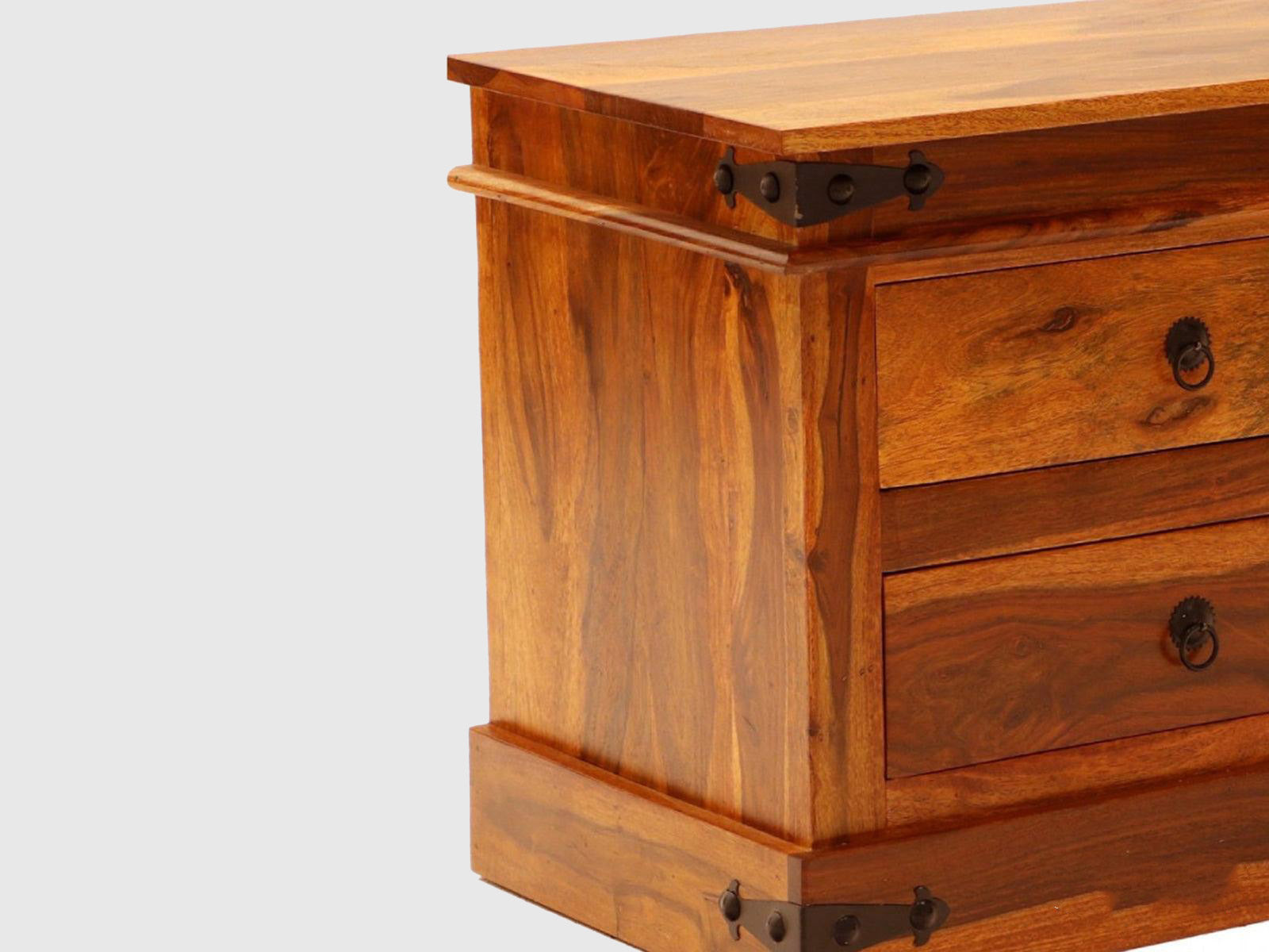 Dudi Furniture Vismit Solid Sheesham wood T.V. Unit
