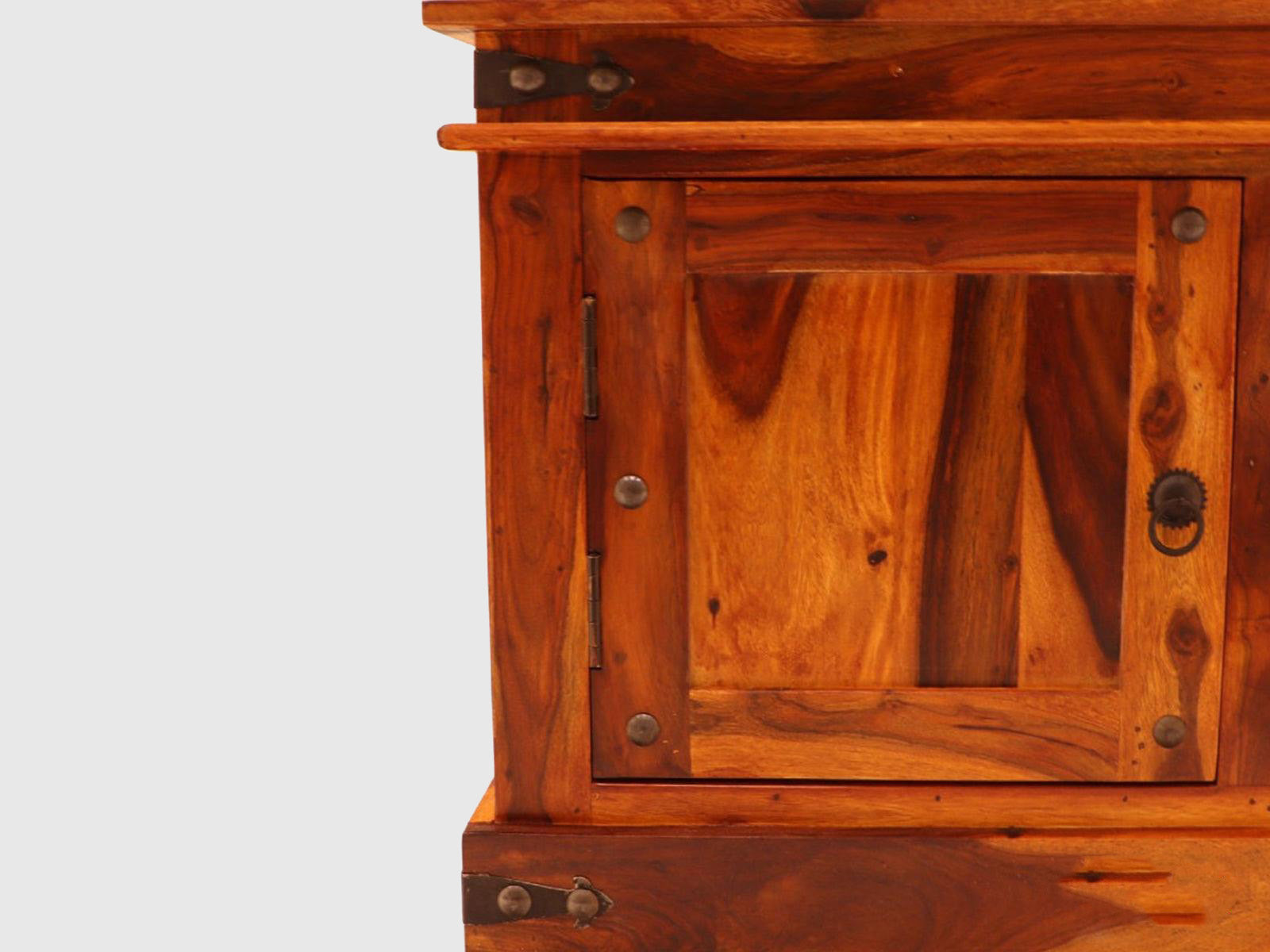 Dudi Furniture Vismit Solid Sheesham wood T.V. Unit