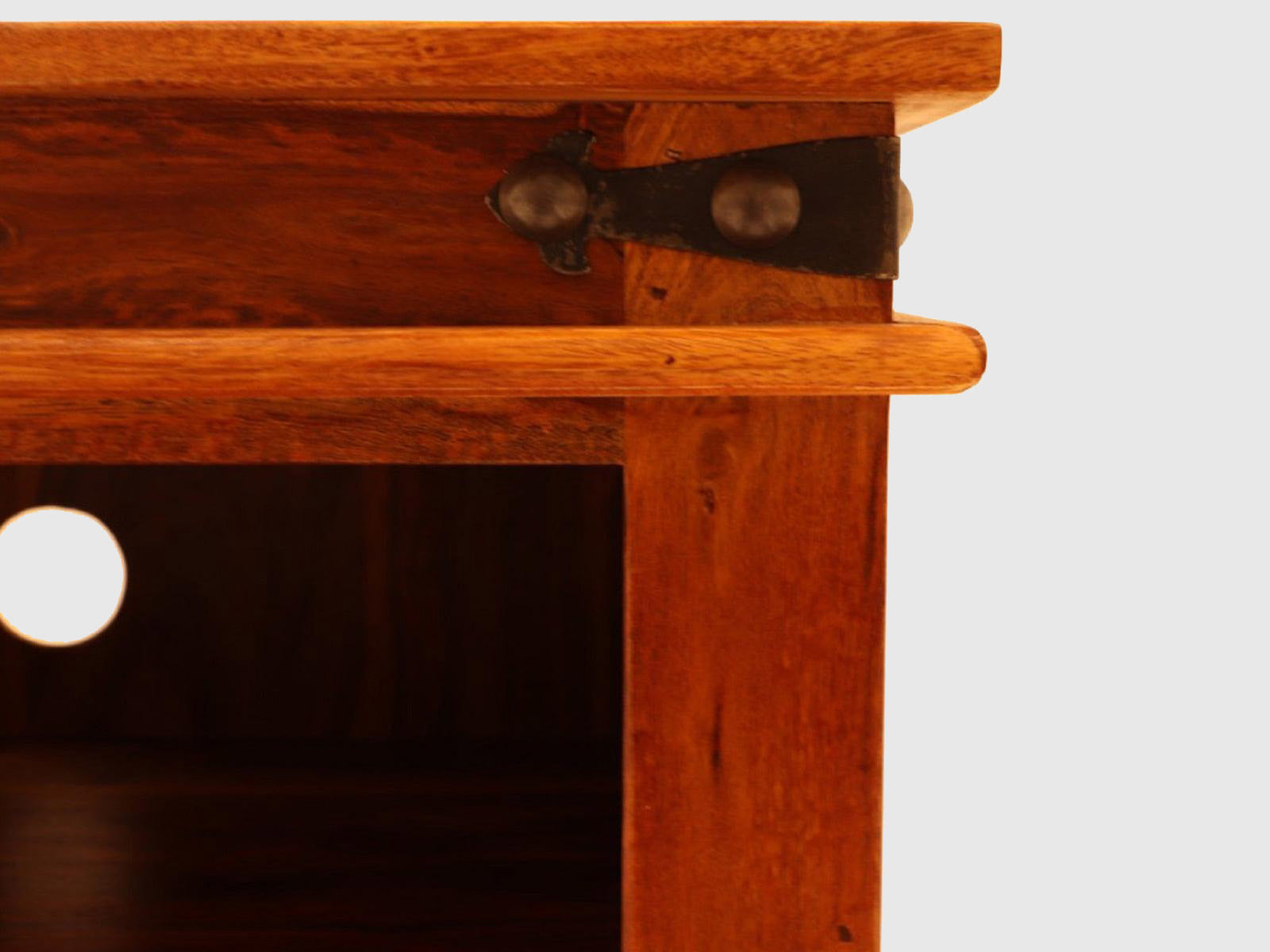 Dudi Furniture Vismit Solid Sheesham wood T.V. Unit
